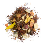 Rooibos herbal blend with dried fruit and marigold petals